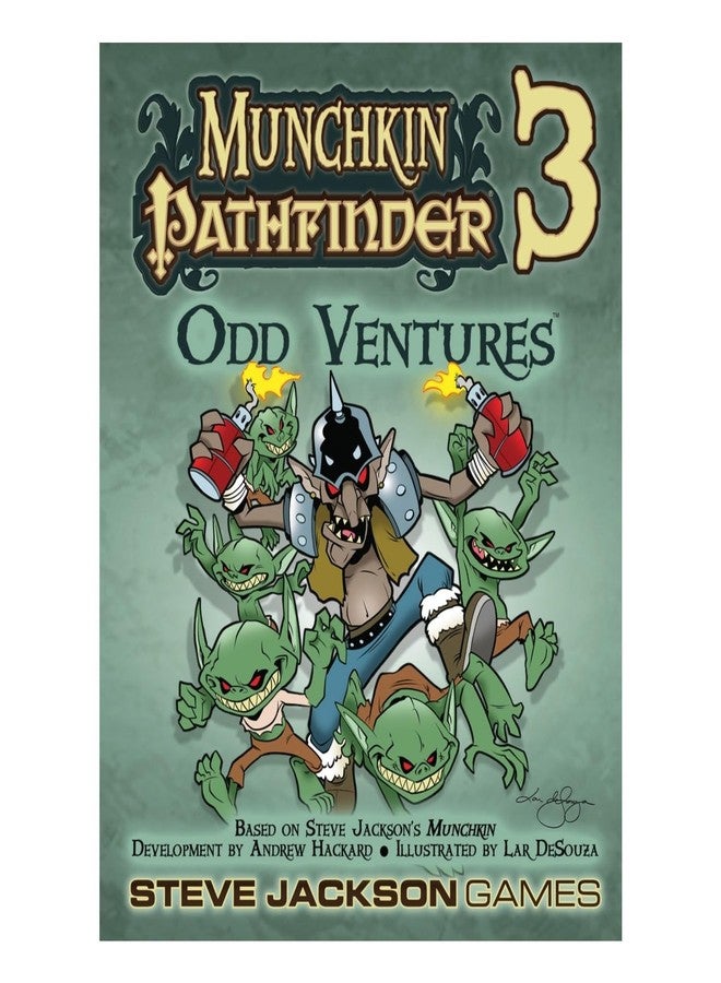 Steve Jackson Games Munchkin Pathfinder 3 Odd Ventures , Green - Image 1